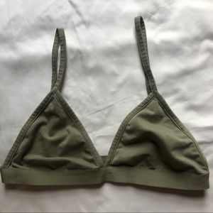 ❤️Sabo Skirt Geeen Bralette Bra Size M